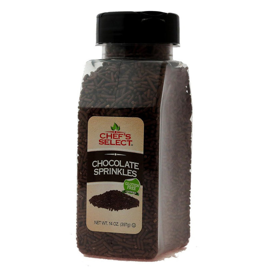 Chefs Select Chocolate Sprinkles 397 g Image 1