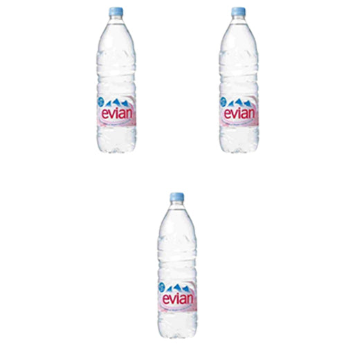 Evian (Evian) 1.5Lx12 this natural mineral water (Pack of 3) Image 1