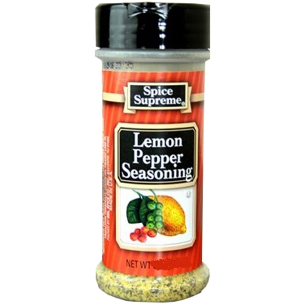 Spice Supreme Lemon Pepper 141g 380222 - Pack of 12 Image 1