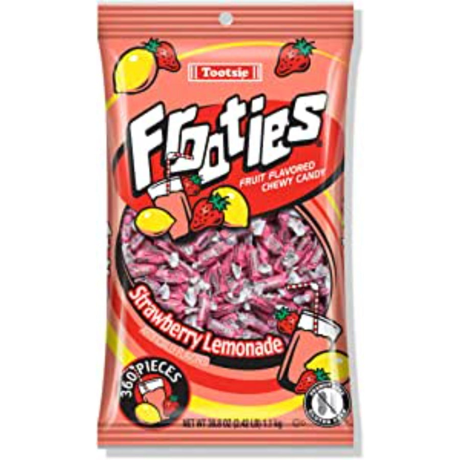 Tootsie Roll Candy Tootsie Rolls Frooties Strawberry Lemonade(Pack Of 360) Image 1