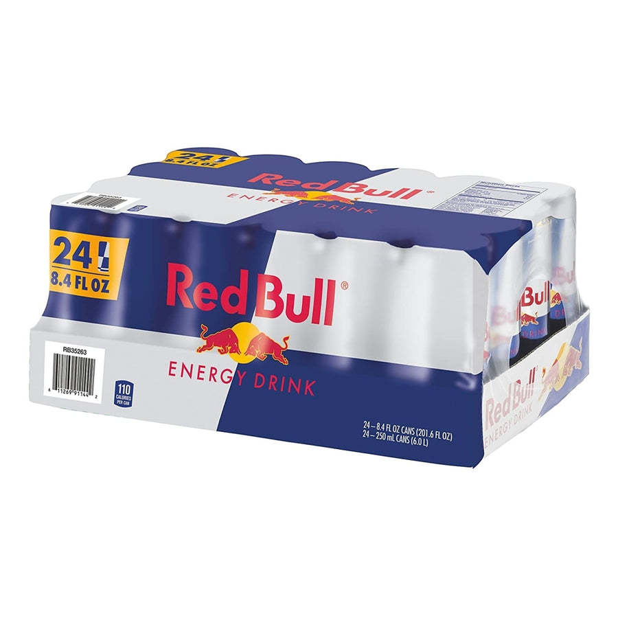 Red Bull Energy Drinks 24 Cans, 201.6 Fluid Ounces Image 1