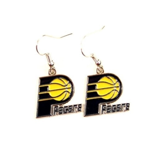 Indiana Pacers NBA Sophie Style Dangle Earrings Image 1