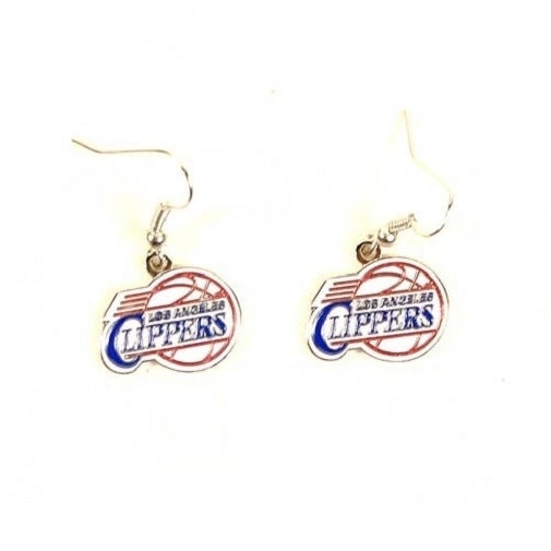 Los Angeles Clippers NBA Sophie Style Dangle Earrings Image 1