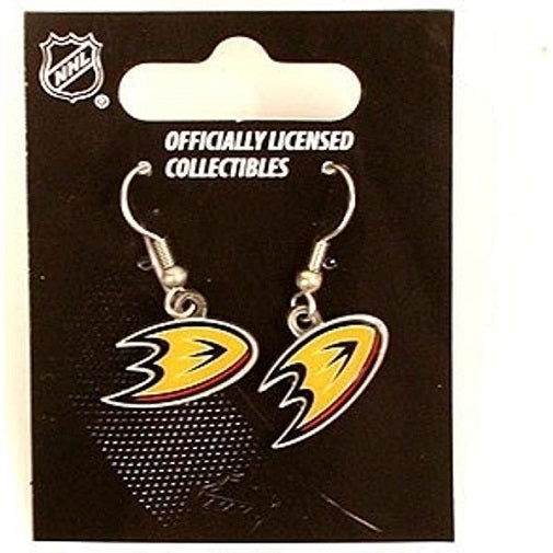 Anaheim Ducks NHL Sophie Style Dangle Earrings Image 1