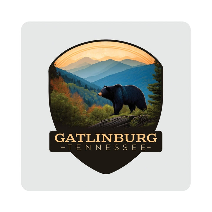 Gatlinburg Tennessee Souvenir 4 x 4 Inch Coaster Acrylic Image 3