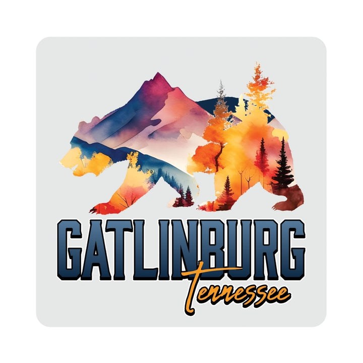 Gatlinburg Tennessee Souvenir 4 x 4 Inch Coaster Acrylic Image 4