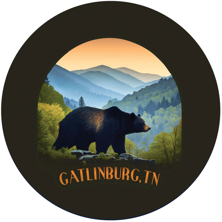 Gatlinburg Tennessee Souvenir Coaster Paper Image 1