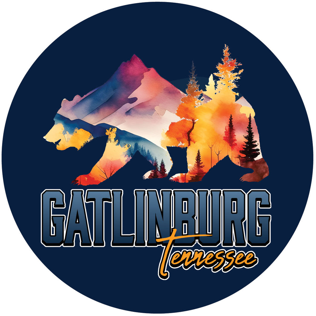 Gatlinburg Tennessee Souvenir Coaster Paper Image 4