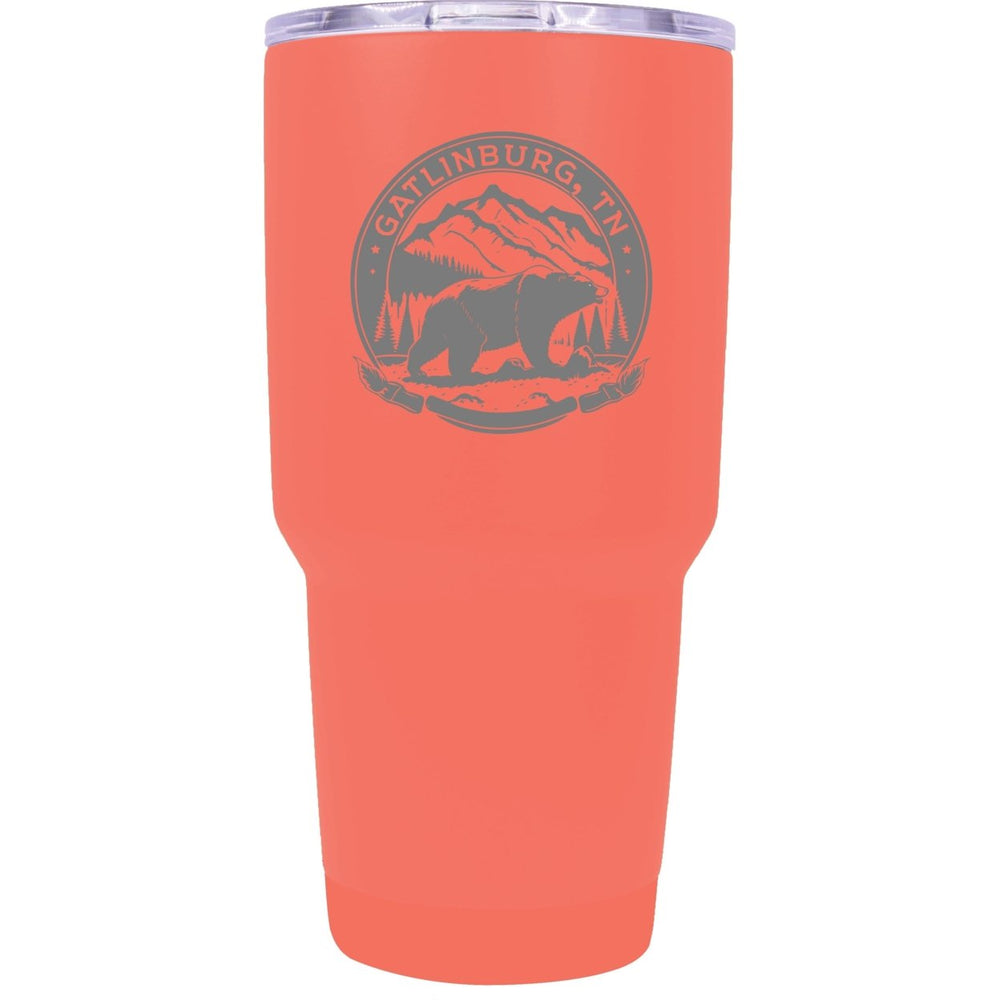 Gatlinburg Tennessee Laser Etched Souvenir 24 oz Insulated Stainless Steel Tumbler Image 2