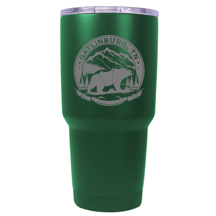 Gatlinburg Tennessee Laser Etched Souvenir 24 oz Insulated Stainless Steel Tumbler Image 3