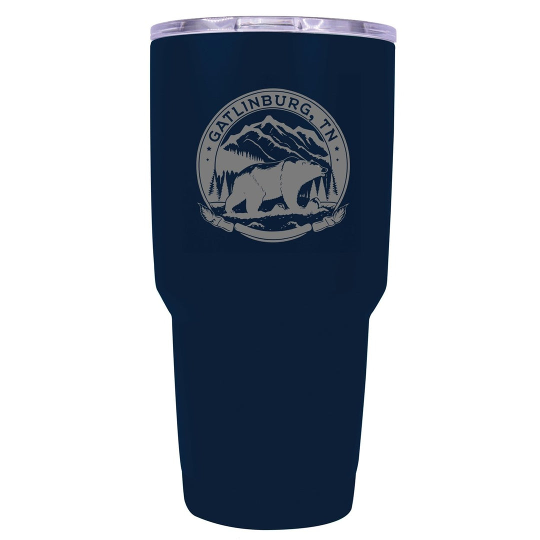 Gatlinburg Tennessee Laser Etched Souvenir 24 oz Insulated Stainless Steel Tumbler Image 4