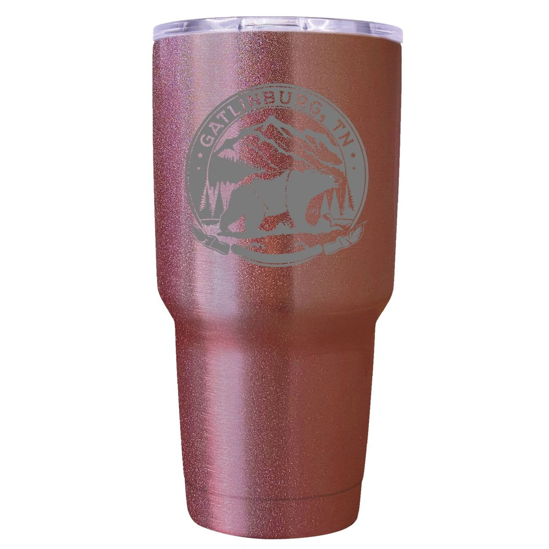 Gatlinburg Tennessee Laser Etched Souvenir 24 oz Insulated Stainless Steel Tumbler Image 6