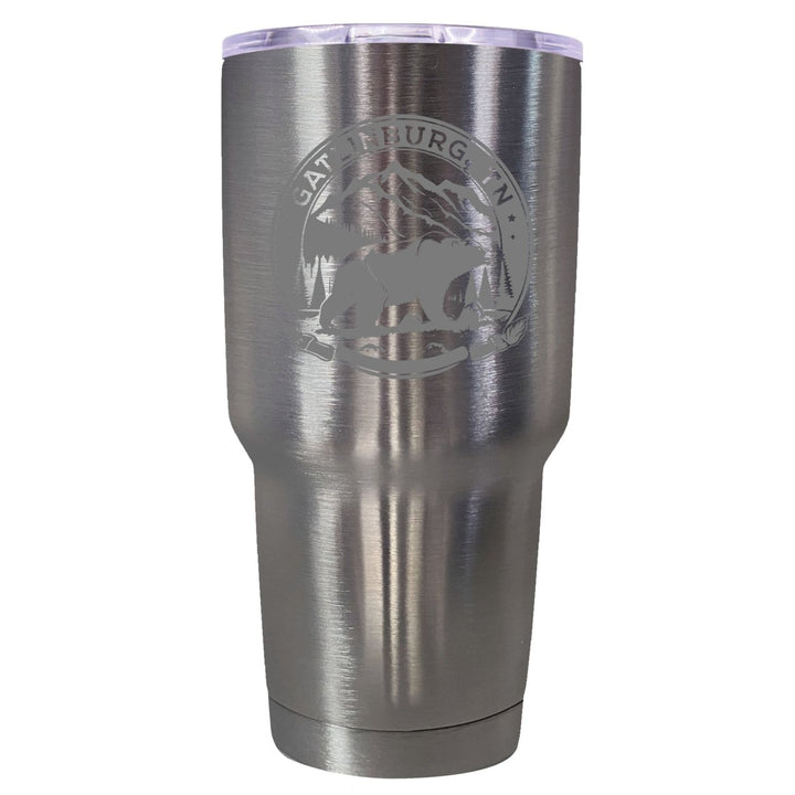 Gatlinburg Tennessee Laser Etched Souvenir 24 oz Insulated Stainless Steel Tumbler Image 8