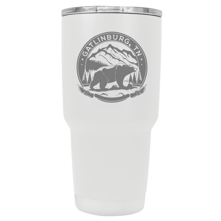 Gatlinburg Tennessee Laser Etched Souvenir 24 oz Insulated Stainless Steel Tumbler Image 1