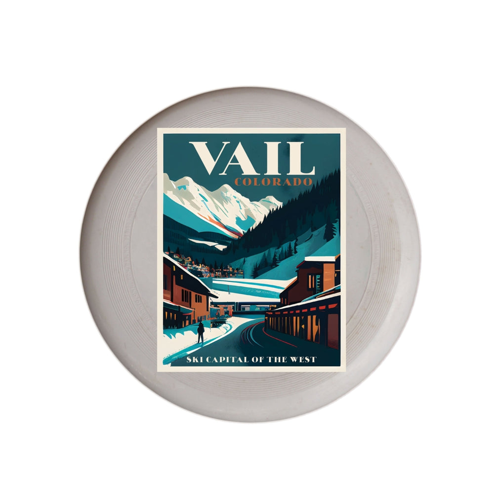 Vail Colorado Souvenir Frisbee Flying Disc Image 2