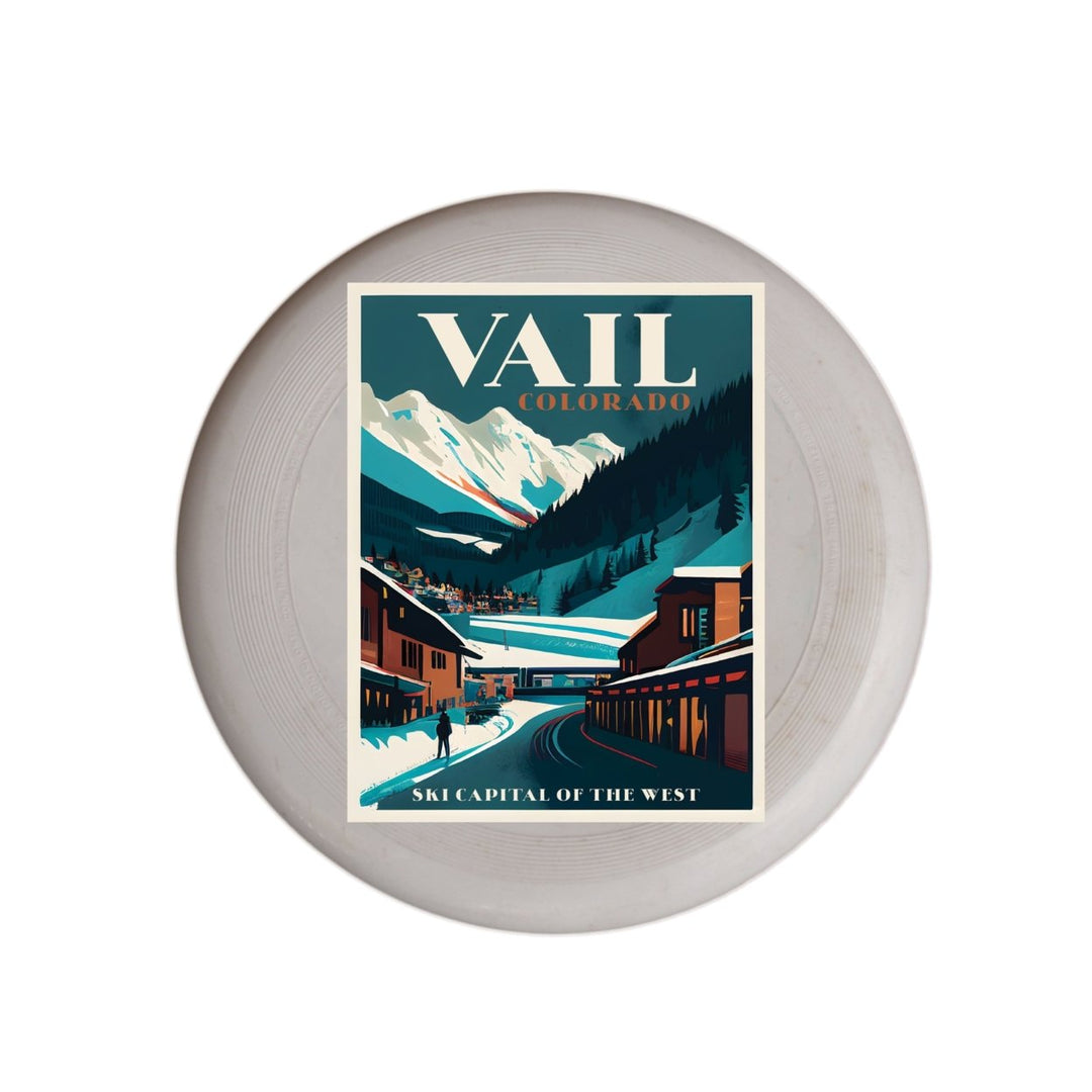 Vail Colorado Souvenir Frisbee Flying Disc Image 1