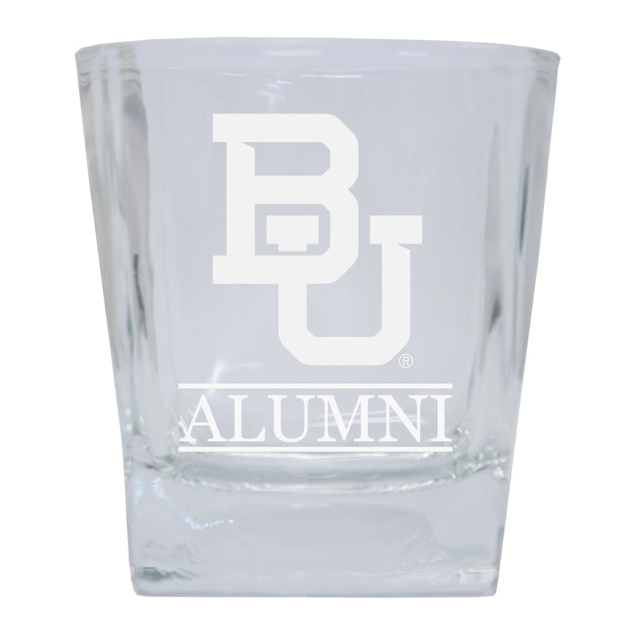 Baylor Bears Alumni Elegance 10oz Etched Glass Tumbler Image 1