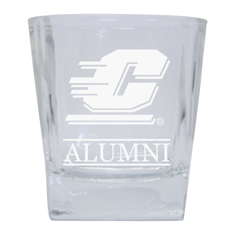 Central Michigan University Alumni Elegance 10oz Etched Glass Tumbler Image 1