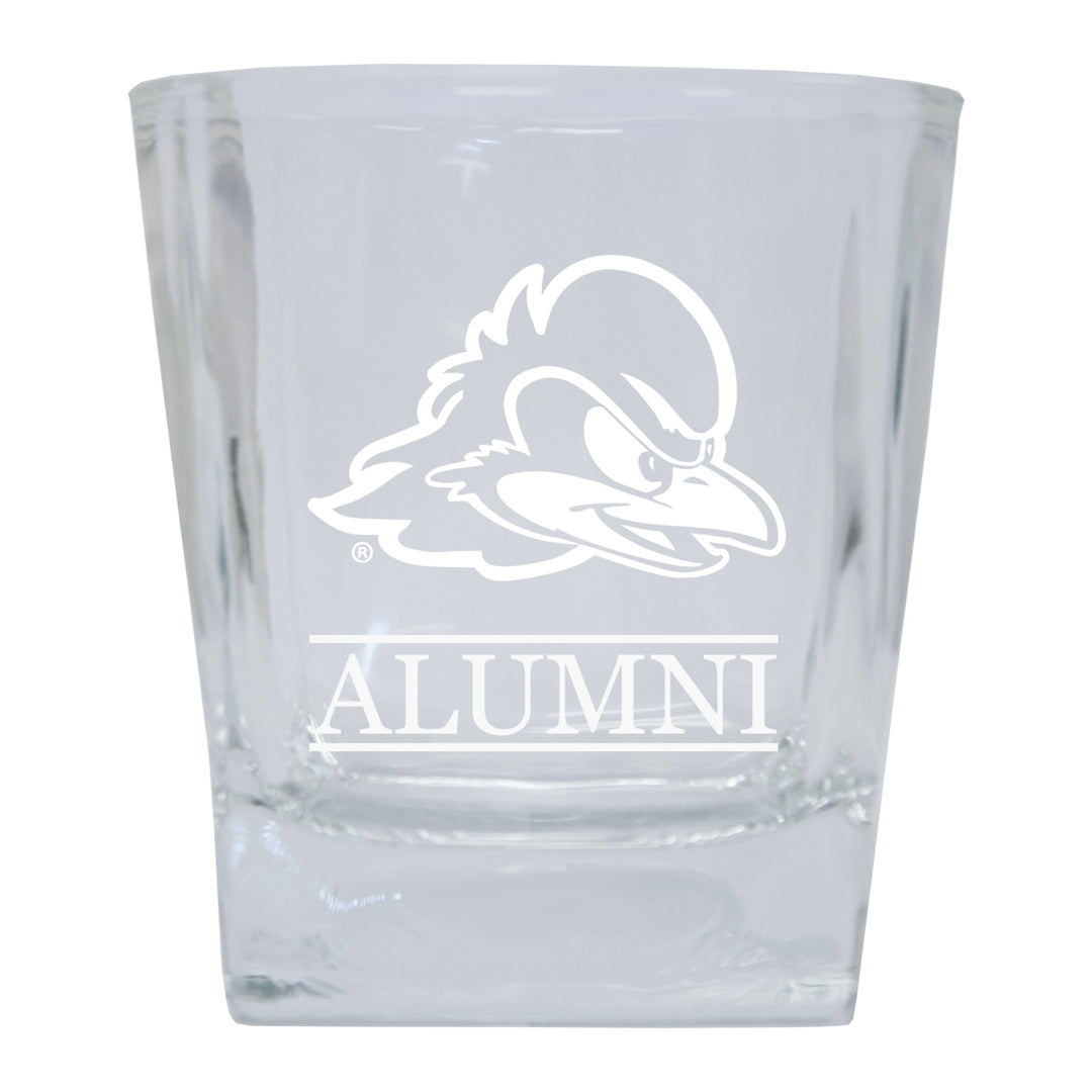 Delaware Blue Hens Alumni Elegance 10oz Etched Glass Tumbler Image 1