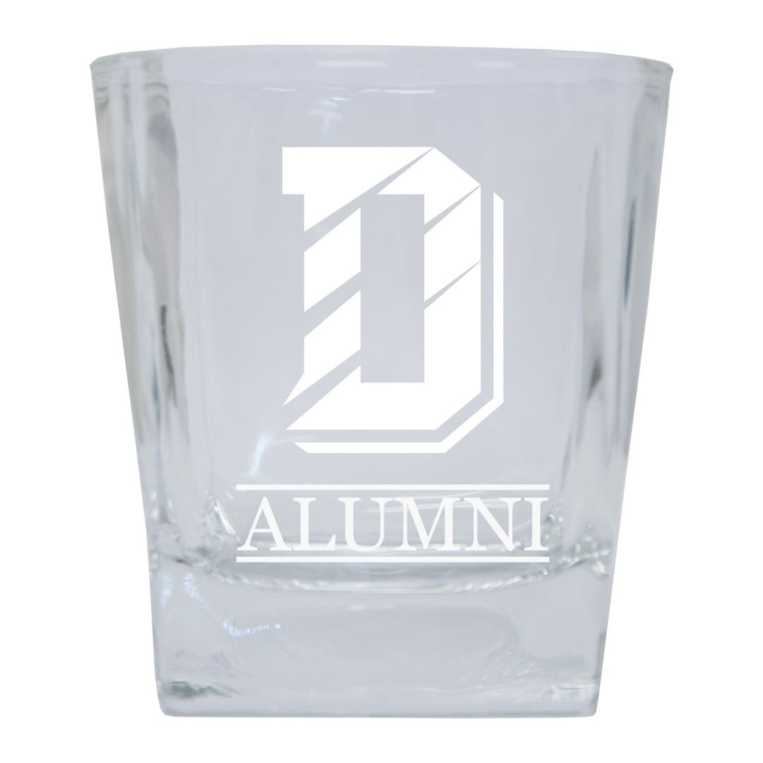 Davidson College Alumni Elegance 10oz Etched Glass Tumbler Image 1