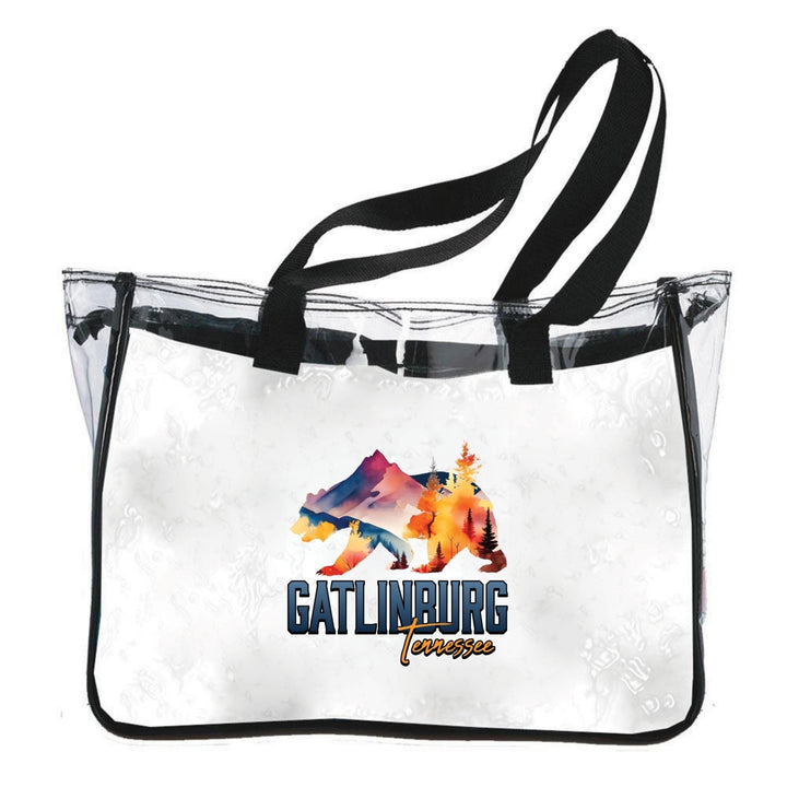 Gatlinburg Tennessee Souvenir Clear Tote Bag Image 4