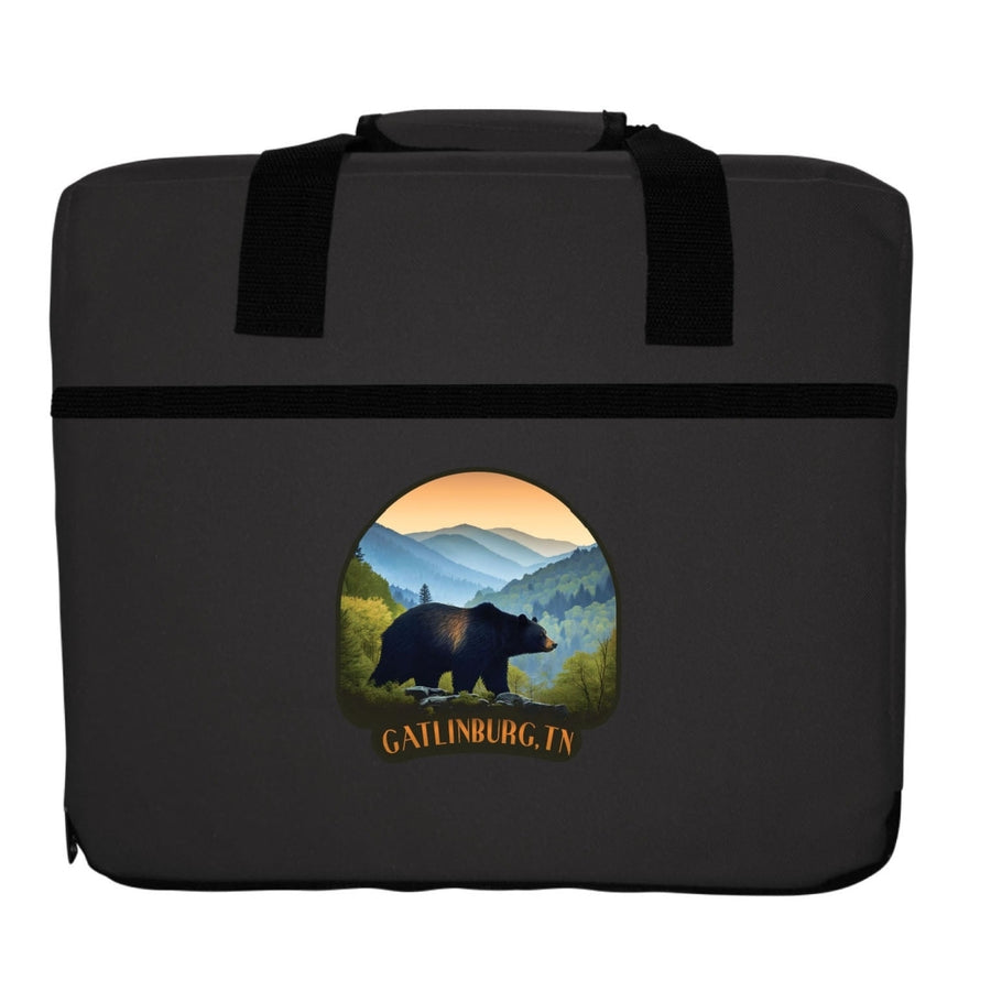 Gatlinburg Tennessee Souvenir Destination Seat Cushion Image 1