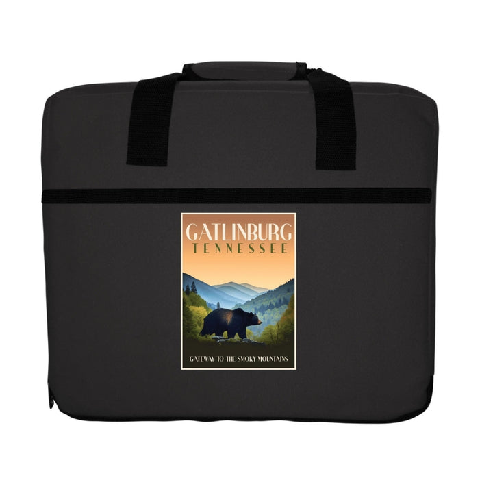 Gatlinburg Tennessee Souvenir Destination Seat Cushion Image 2