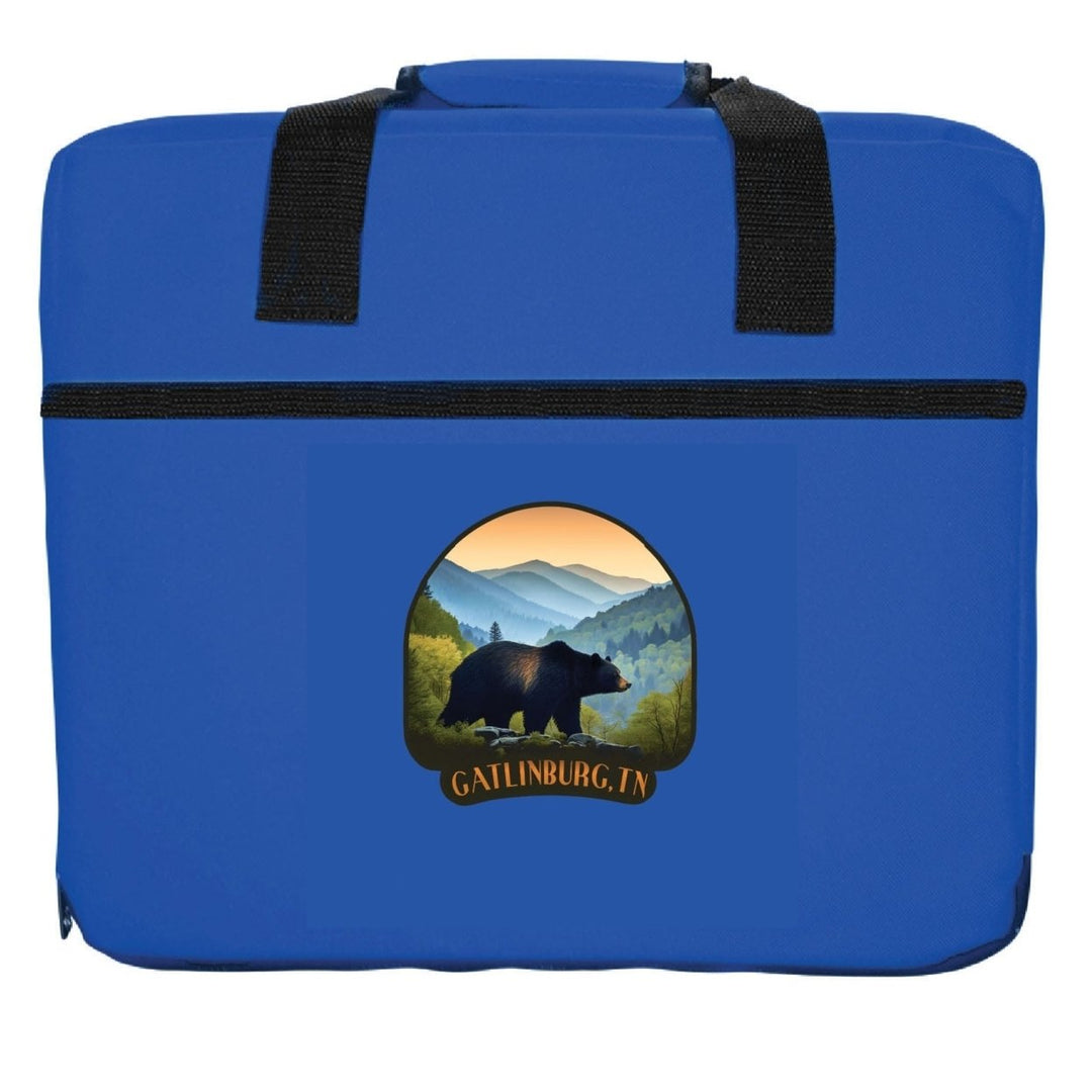 Gatlinburg Tennessee Souvenir Destination Seat Cushion Image 1