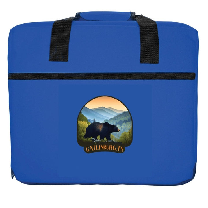 Gatlinburg Tennessee Souvenir Destination Seat Cushion Image 1