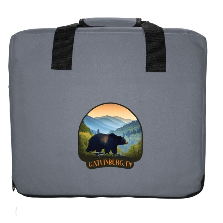 Gatlinburg Tennessee Souvenir Destination Seat Cushion Image 1