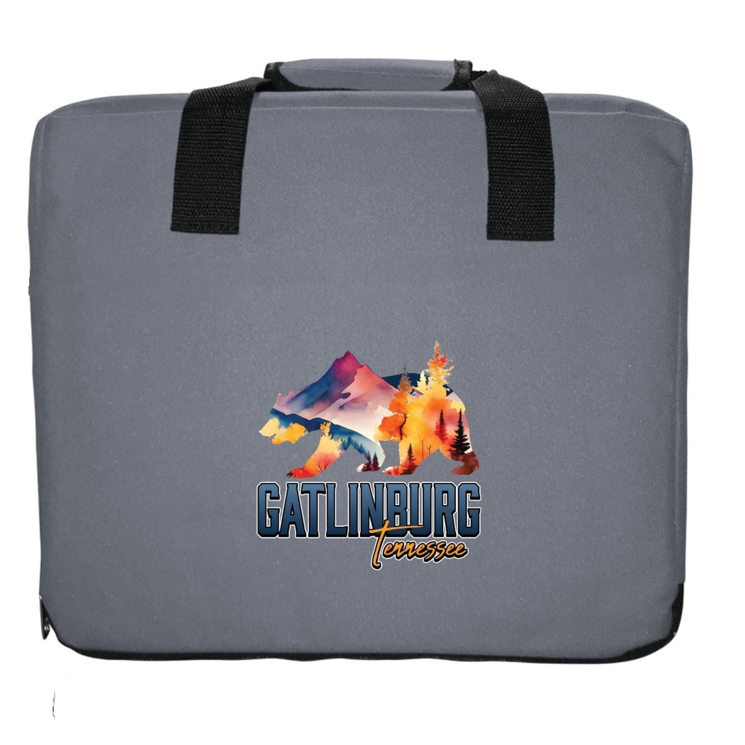 Gatlinburg Tennessee Souvenir Destination Seat Cushion Image 12