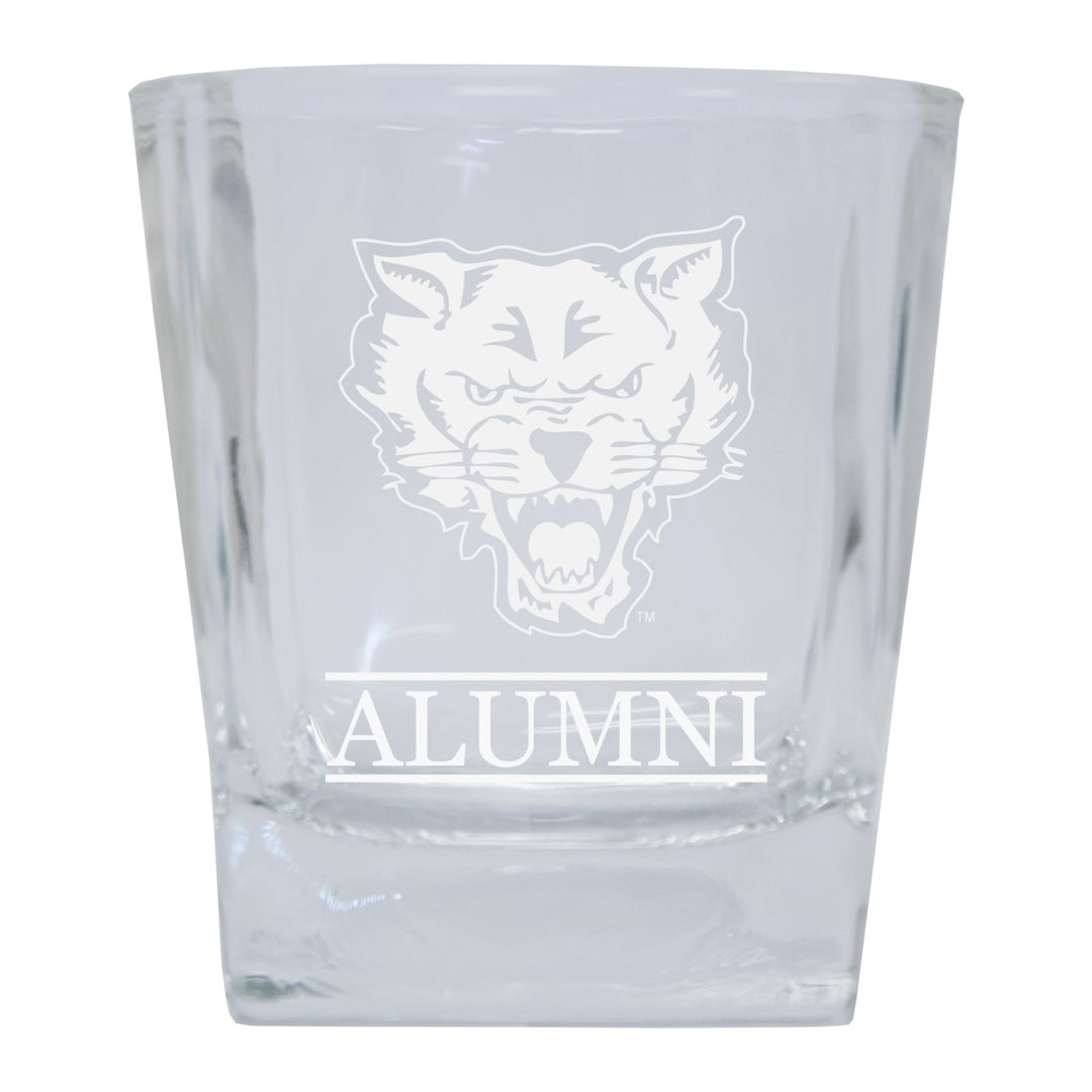 Fort Valley State University Alumni Elegance 10oz Etched Glass Tumbler Image 1