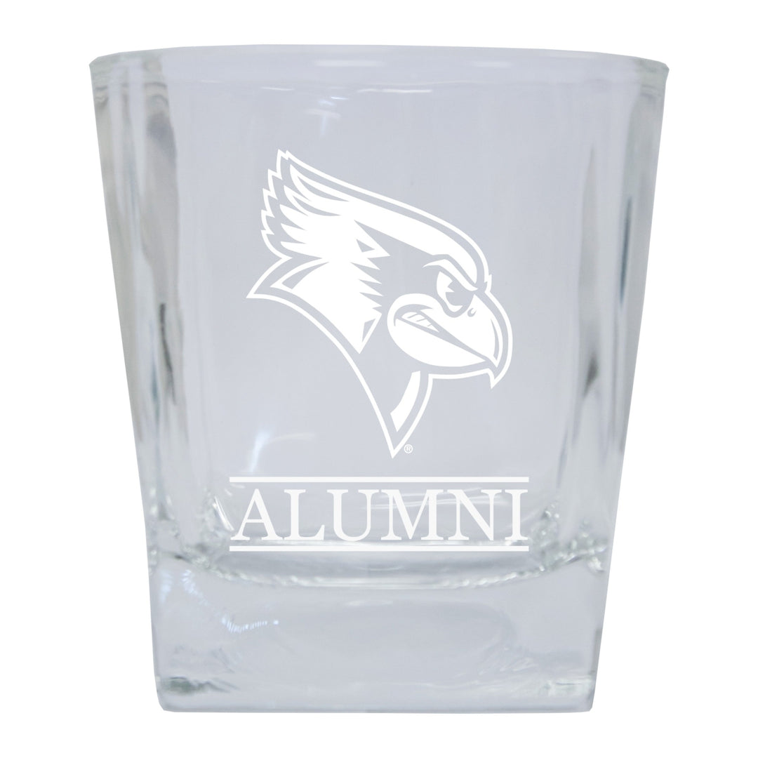 Illinois State Redbirds Alumni Elegance 10oz Etched Glass Tumbler Image 1