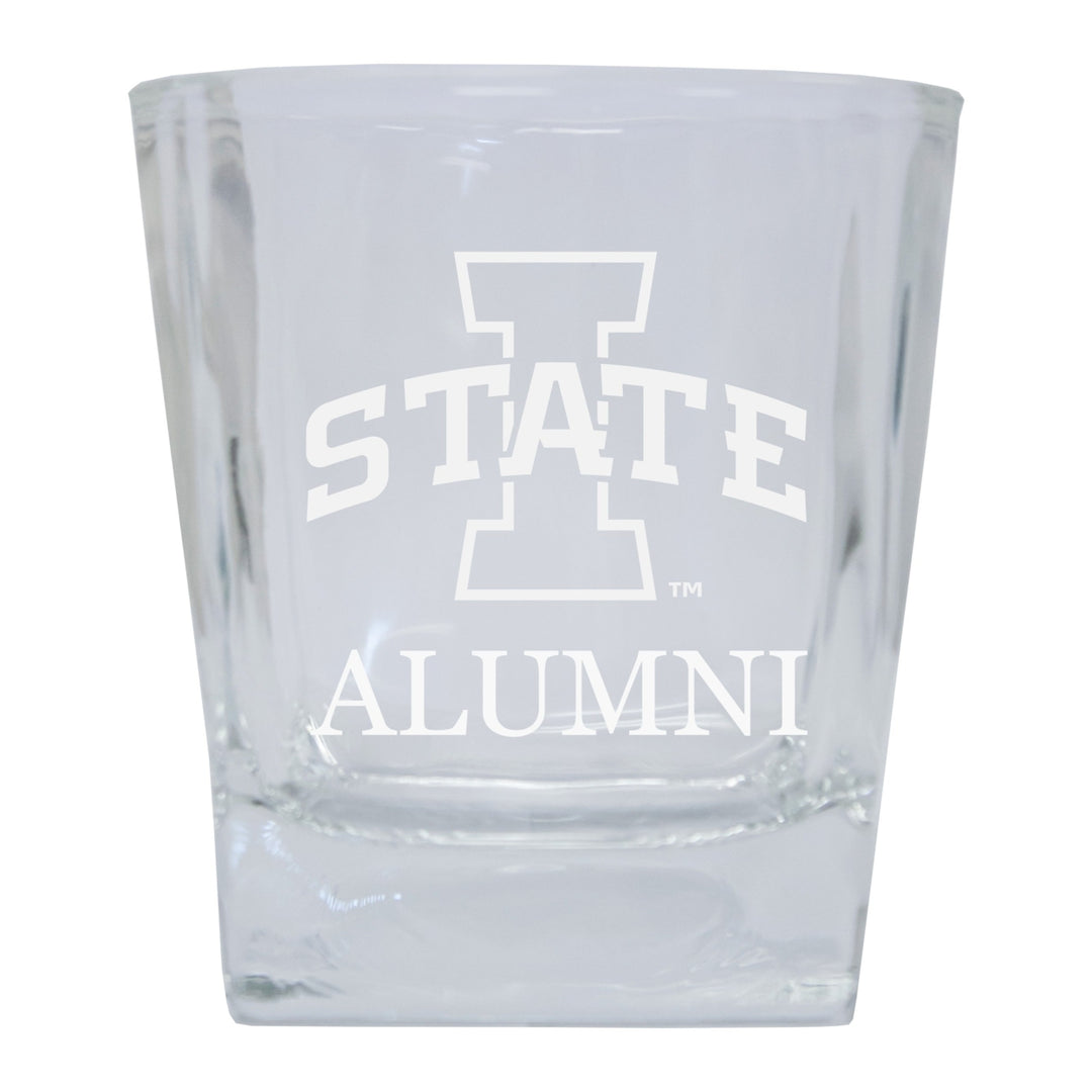 Iowa State Cyclones Alumni Elegance 10oz Etched Glass Tumbler Image 1