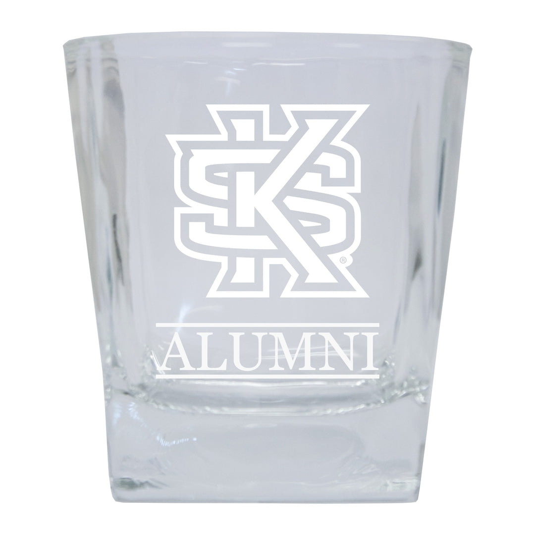 Kennesaw State University Alumni Elegance 10oz Etched Glass Tumbler Image 1