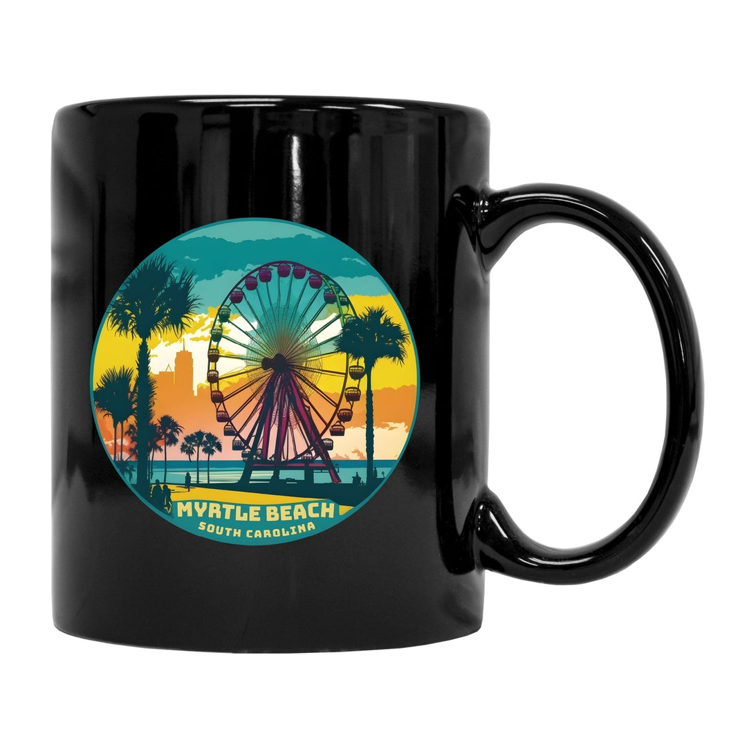 Myrtle Beach South Carolina Souvenir 8 oz Ceramic Camping Mug Image 1