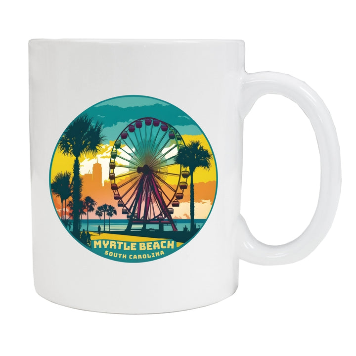 Myrtle Beach South Carolina Souvenir 8 oz Ceramic Camping Mug Image 2