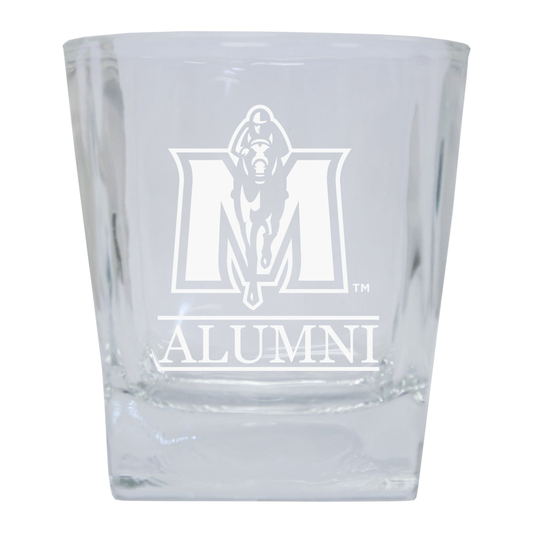 Murray State University Alumni Elegance 10oz Etched Glass Tumbler Image 1