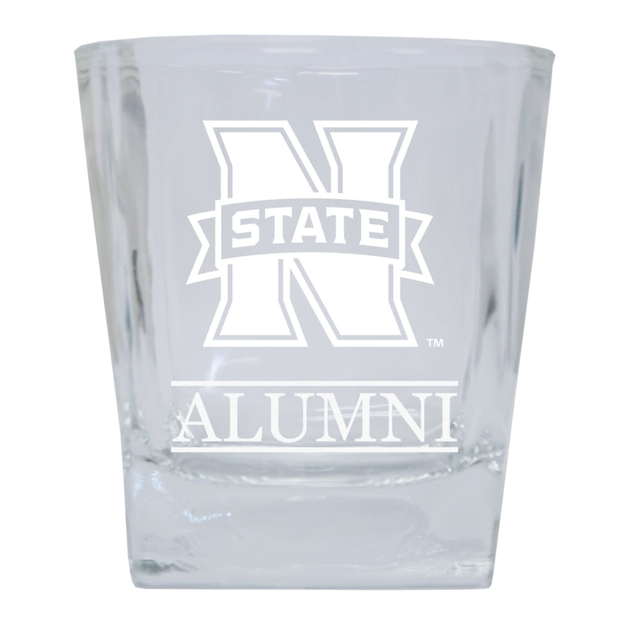 Northwestern Oklahoma State University Alumni Elegance 10oz Etched Glass Tumbler Image 1