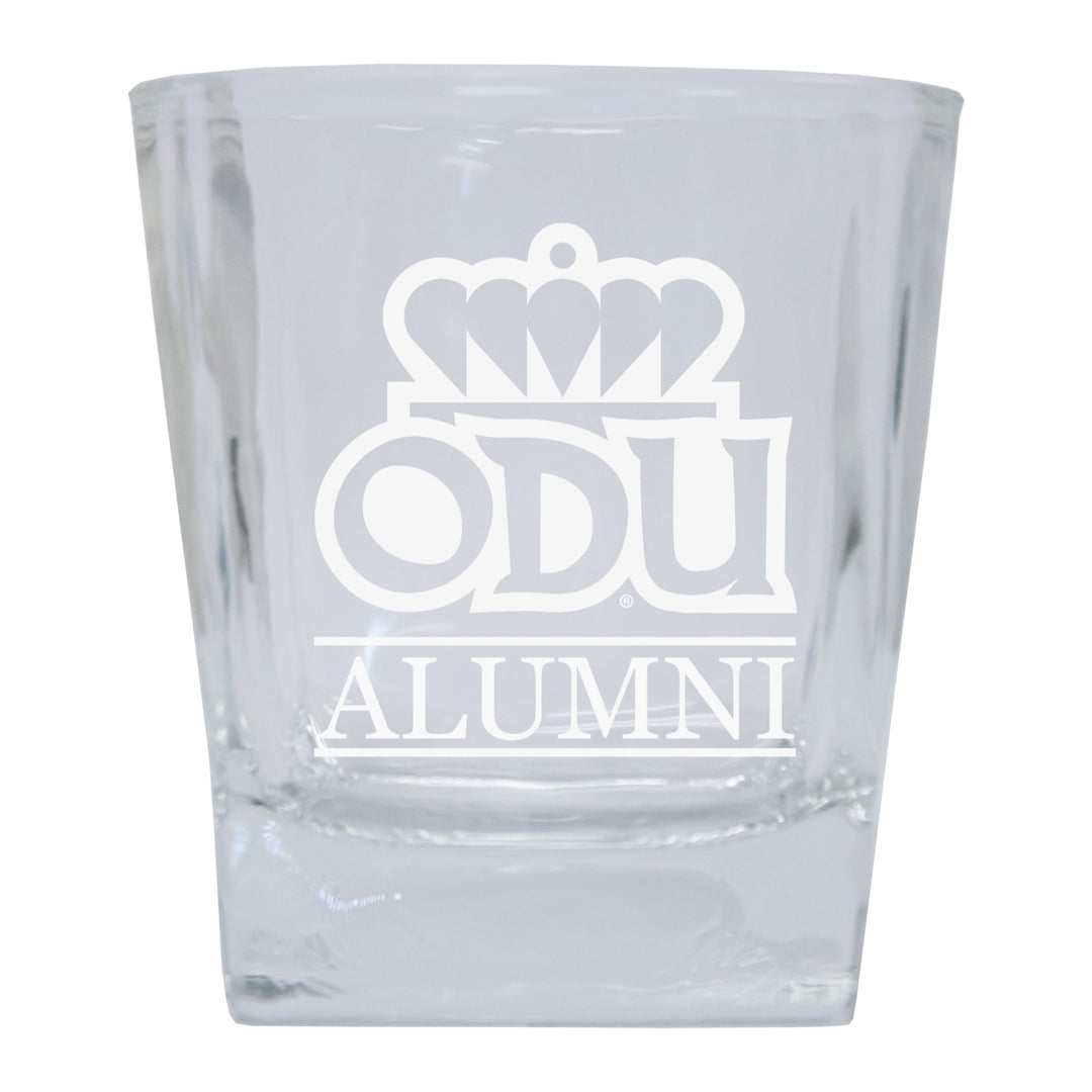 Old Dominion Monarchs Alumni Elegance 10oz Etched Glass Tumbler Image 1