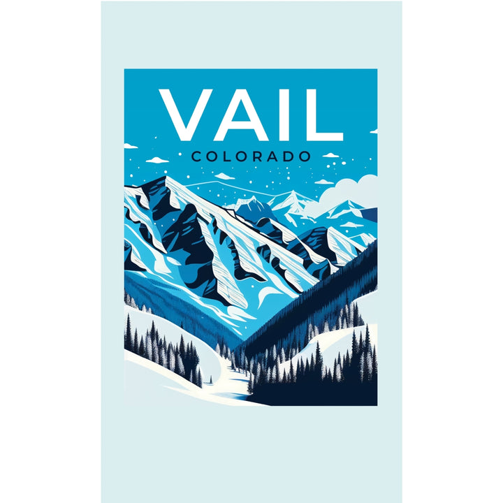 Vail Colorado Souvenir Metal Sign-Wall Poster Image 1