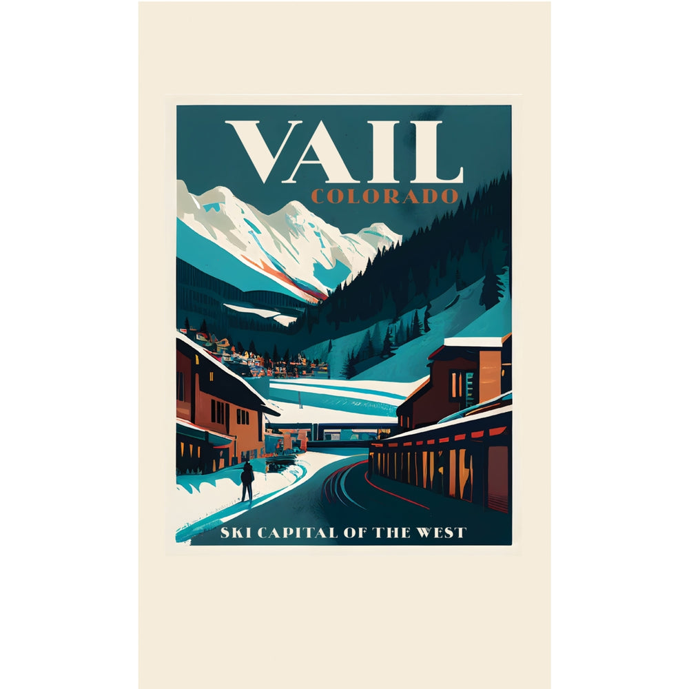 Vail Colorado Souvenir Metal Sign-Wall Poster Image 2