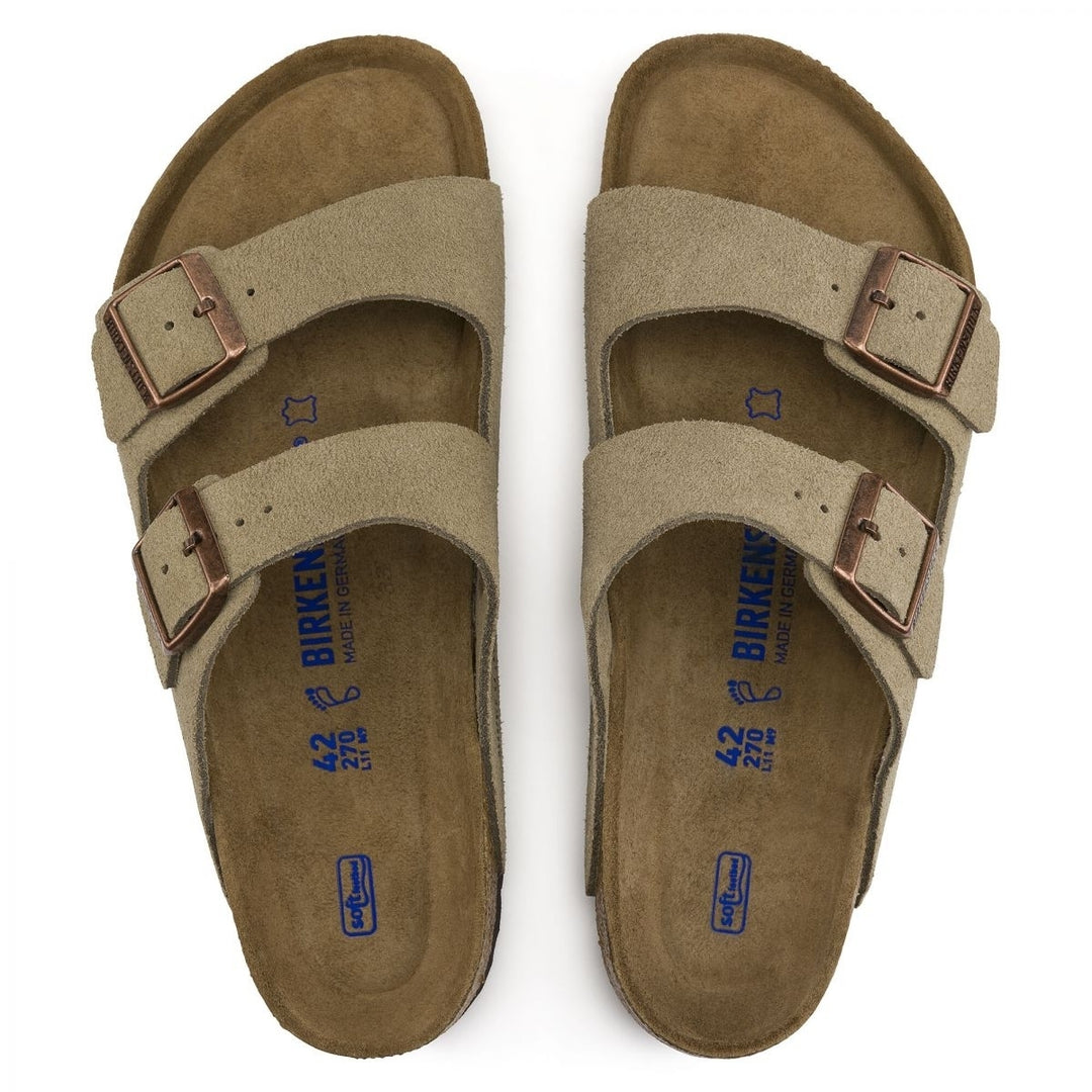 BIRKENSTOCK Unisex Arizona Soft Taupe Suede - 0951301 and 0951303 TAUPE SUEDE Image 4