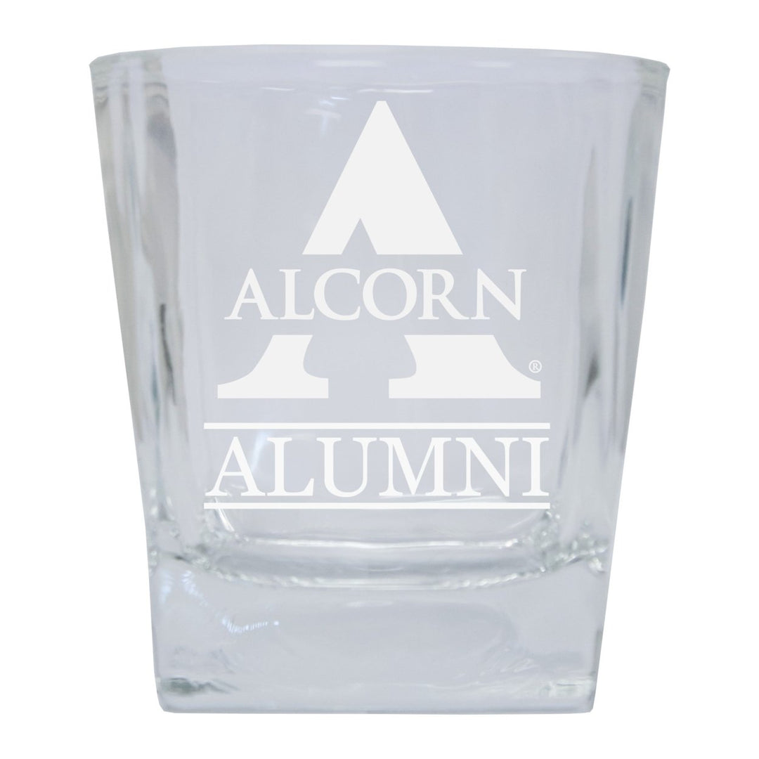 Alcorn State Braves Alumni Elegance - 5 oz Etched Shooter Glass Tumbler Image 1