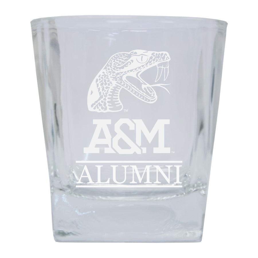 Florida AandM Rattlers Alumni Elegance - 5 oz Etched Shooter Glass Tumbler Image 1