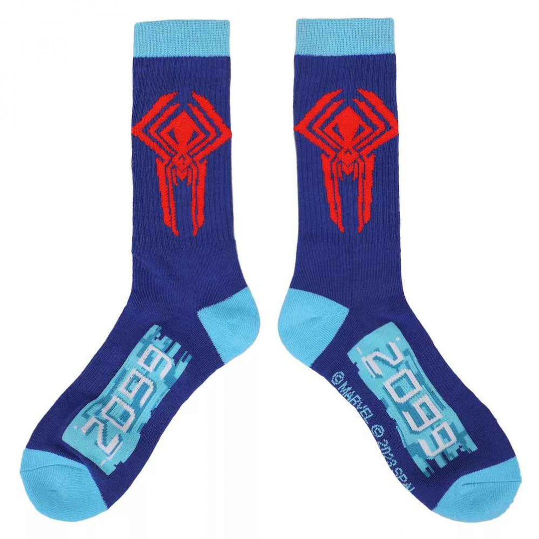 Spider-Man Across The Spider-Verse 3-Pair Pack of Crew Socks Image 4