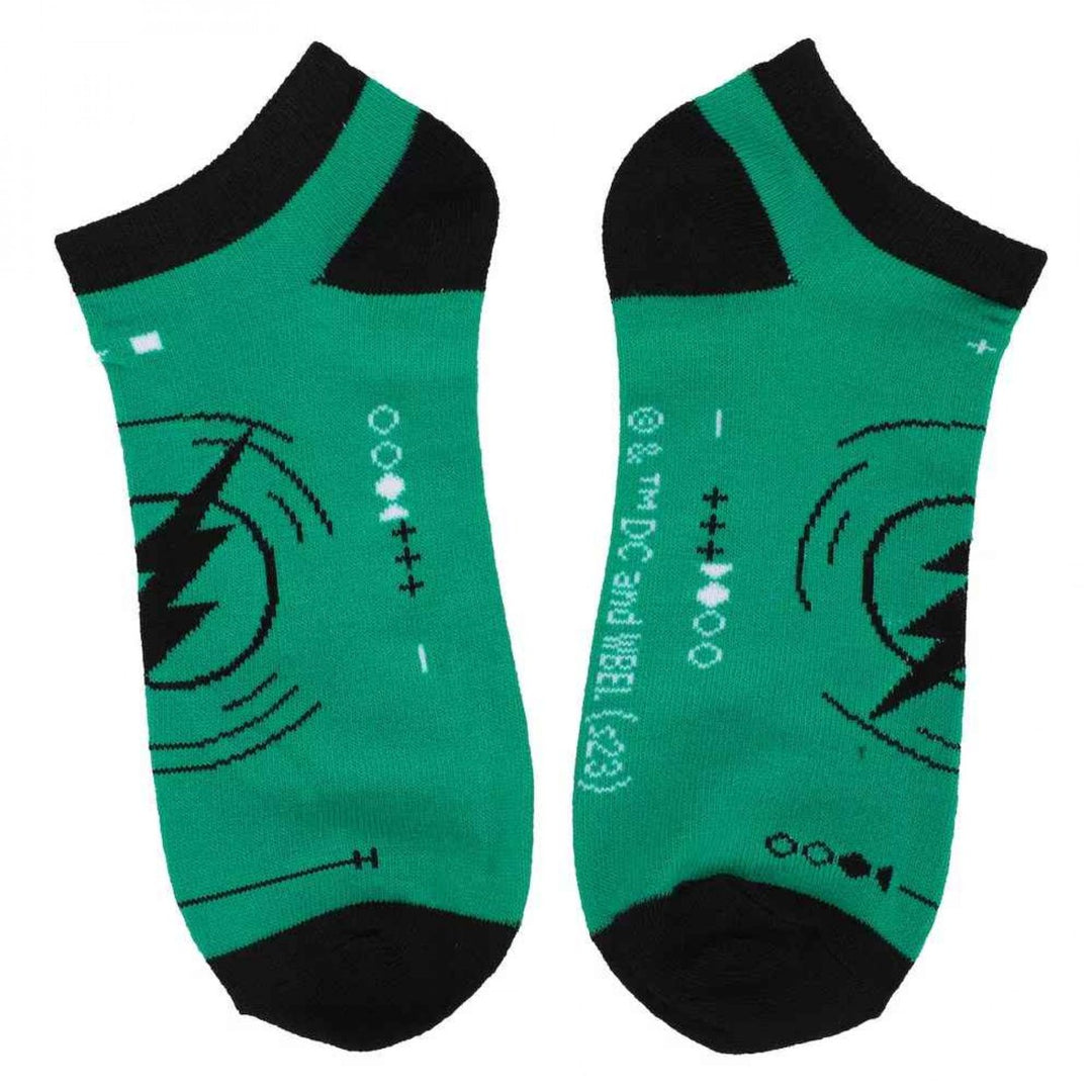 The Flash Worlds Collide 5-Pair Pack of Ankle Socks Image 4