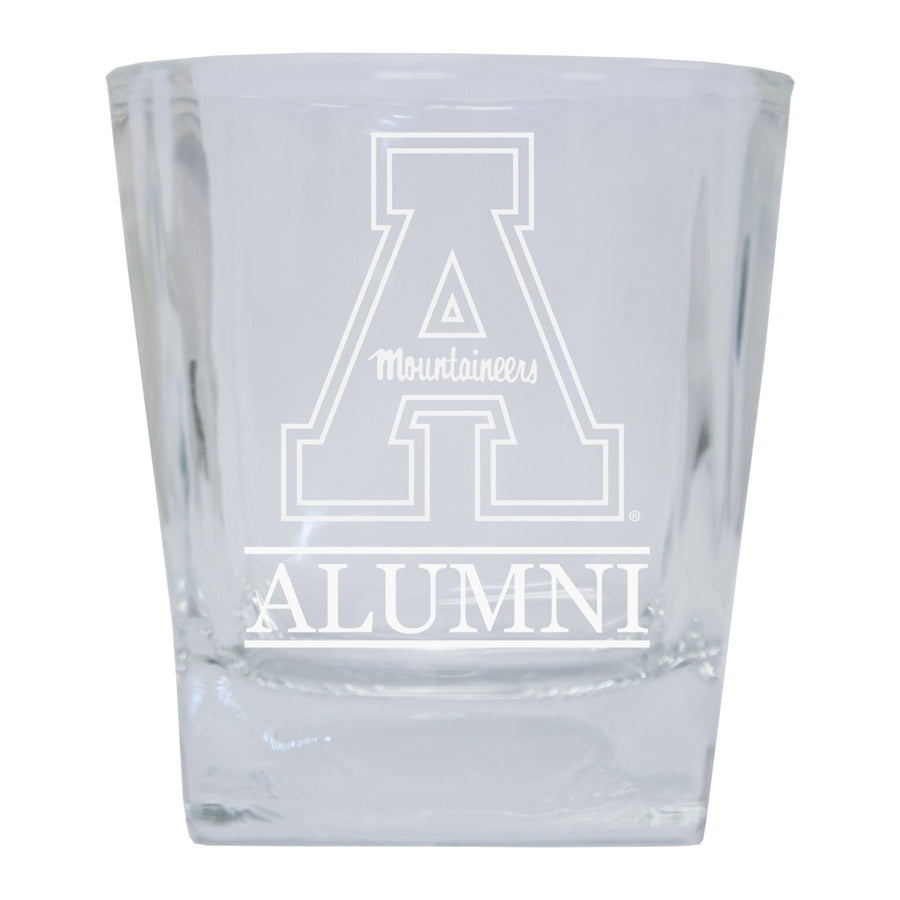 Appalachian State Alumni Elegance - 5 oz Etched Shooter Glass Tumbler Image 1