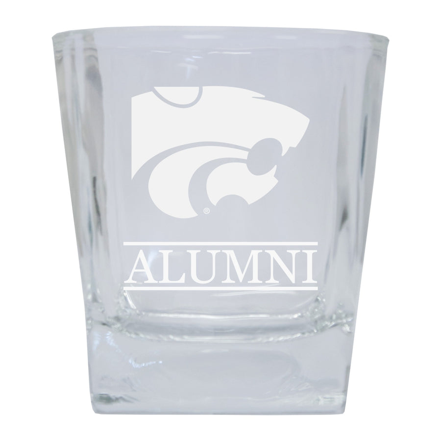 Kansas State Wildcats Alumni Elegance - 5 oz Etched Shooter Glass Tumbler Image 1