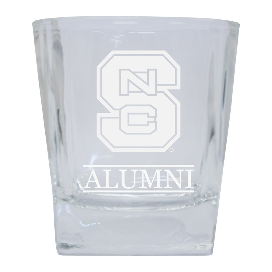 NC State Wolfpack Alumni Elegance - 5 oz Etched Shooter Glass Tumbler Image 1